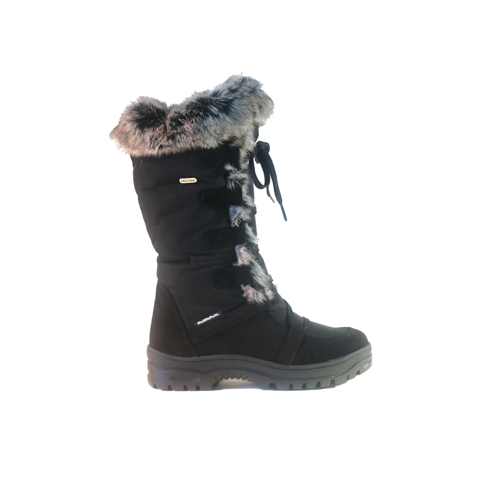Mammal Lucia OC Grip Womens Winter Snow Boot in Black
