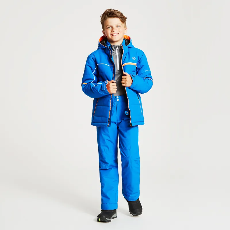 Dare2b Motive Kids Ski Pants in Oxford Blue-5