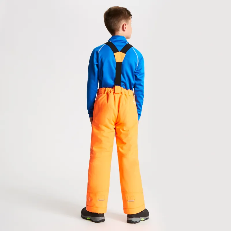 Dare2b Outmove Kids Ski Pants in Vibrant Orange-4