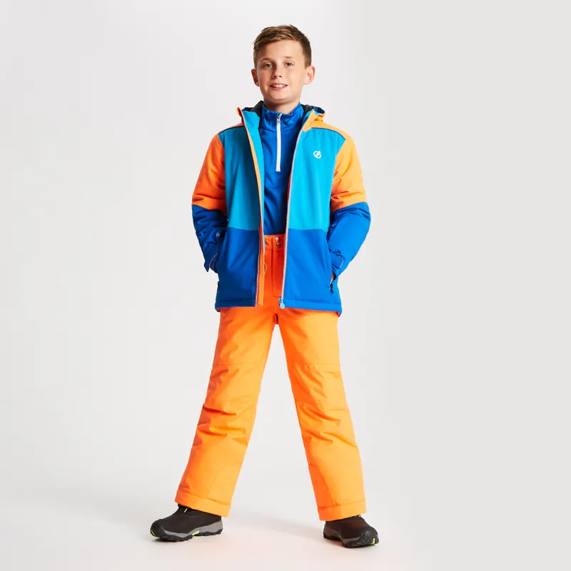 Dare2b Outmove Kids Ski Pants in Vibrant Orange-3