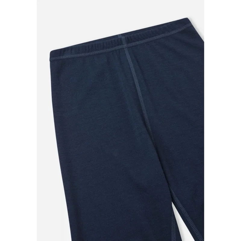 Reima Taitoa Kids Merino Thermal Baselayer Set - Navy Blue-2