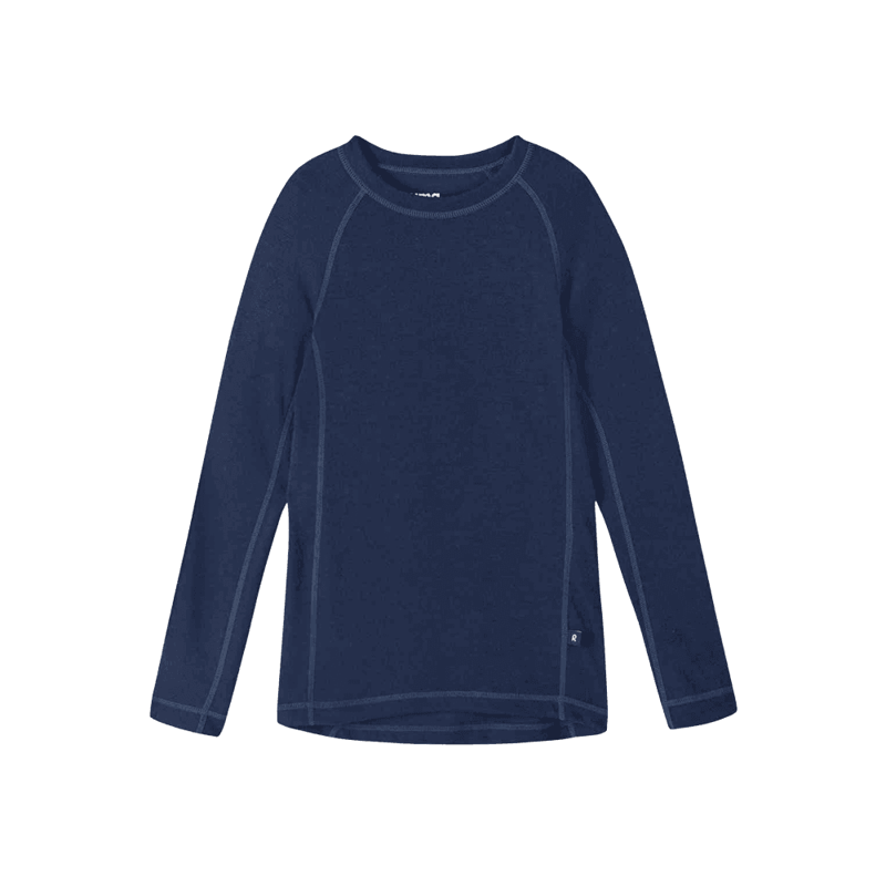 Reima Taitoa Kids Merino Thermal Baselayer Set - Navy Blue-4