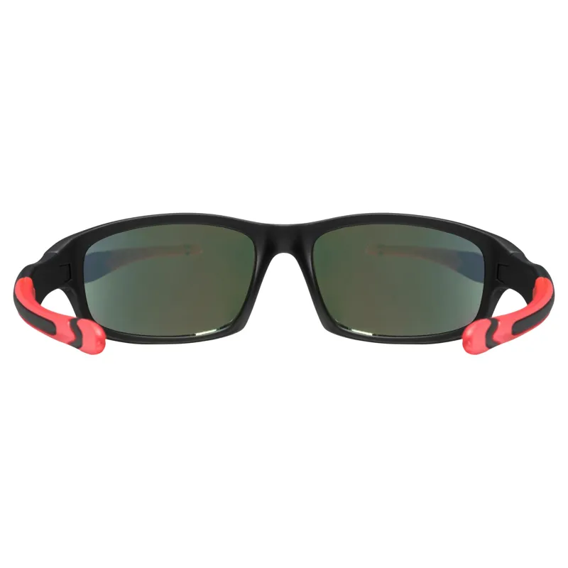 Uvex Sportstyle 507 Junior Sunglasses - Black/Red Mirror Red-4