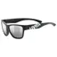 Uvex Sport Style 508 Junior Sunglasses in Black with Mirror Silver Len