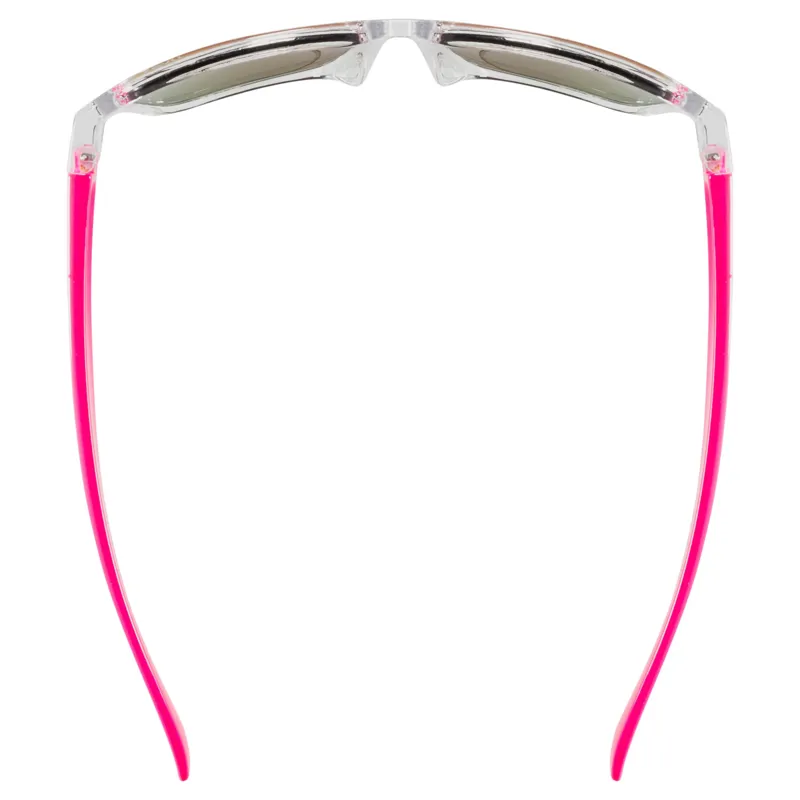 Uvex Sport Style 508 Junior Sunglasses - Pink with Mirror Red Lens-3