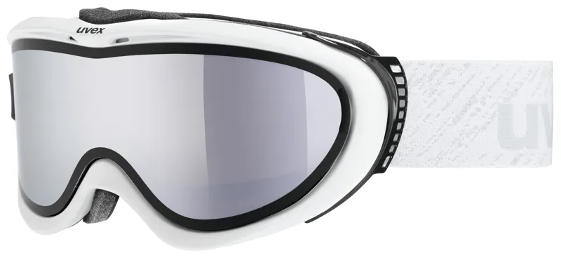 Uvex Comanche Take Off Ski Goggles in White With 2 Lens