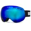 Bloc Sixty Five Ski Goggles Black with Quick Change 2 Lens Blue Mirror