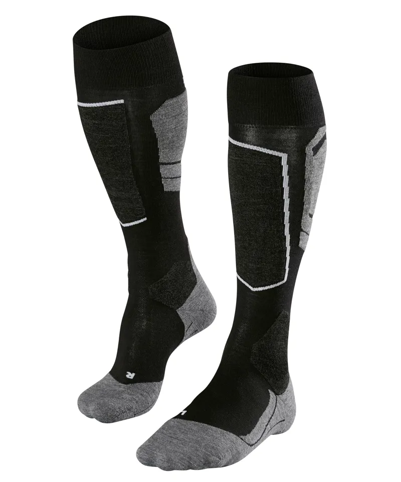 Falke SK4 Mens Technical Ski Socks - Black