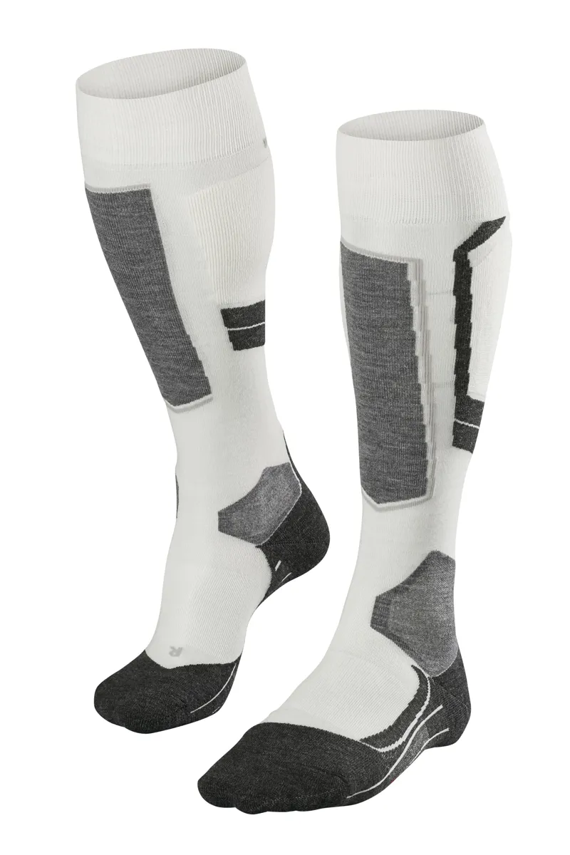 Falke SK4 Womens Technical Ski Socks - Off White