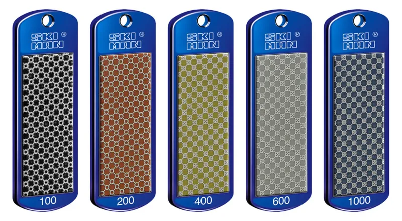 Ski Man World Cup Diamond File 70mm - Aluminium