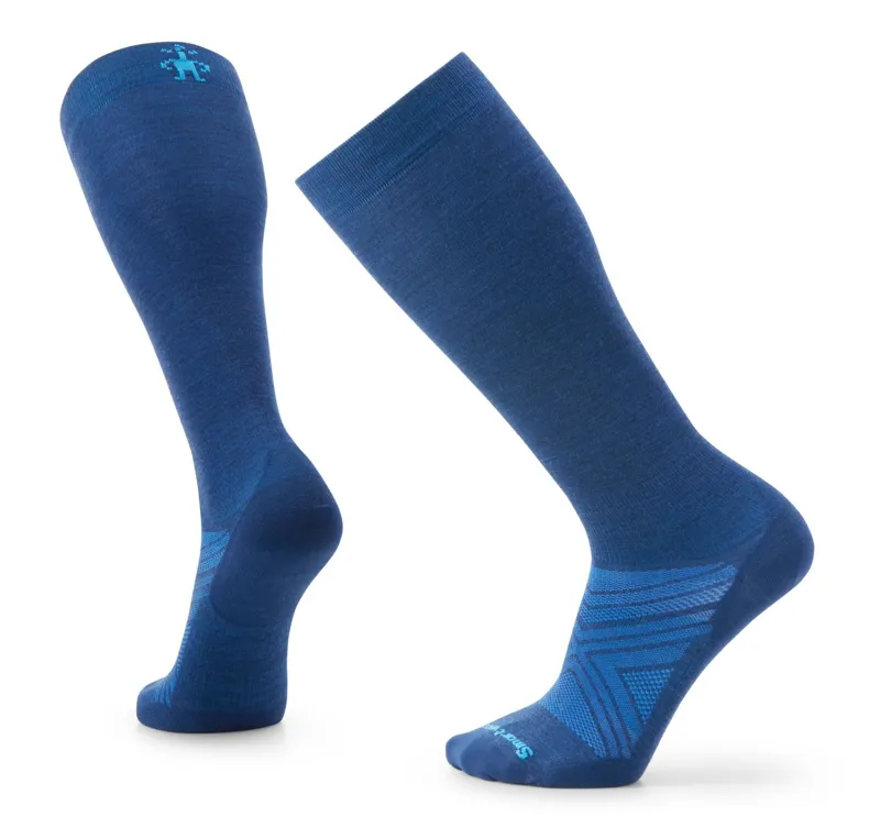 Smartwool Zero Cushion OTC Mens Ski Socks - Alpine Blue