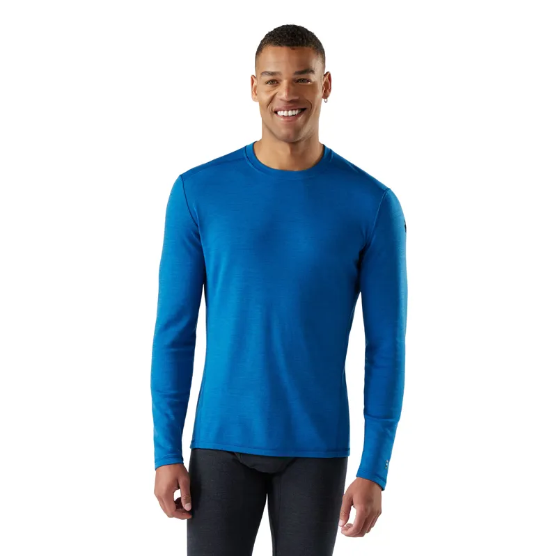 Smartwool Men's Classic Thermal Merino Base Layer Crew - Nival Blue-1