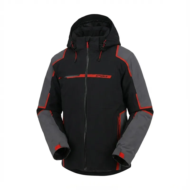 Spyder Titan Mens Ski Jacket - Black