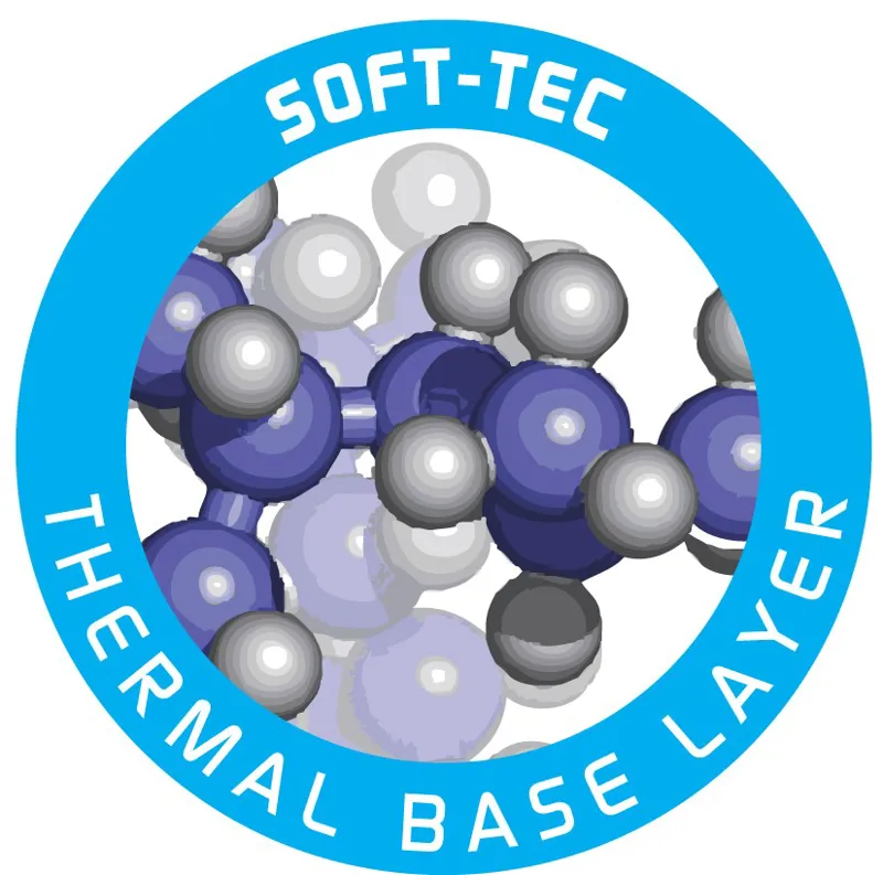 Steiner Soft-Tech Mens Thermal Long Lohn Leggings Base Layer - Black-1