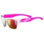 Uvex Sport Style 508 Junior Sunglasses in Pink with Mirror Red Lens