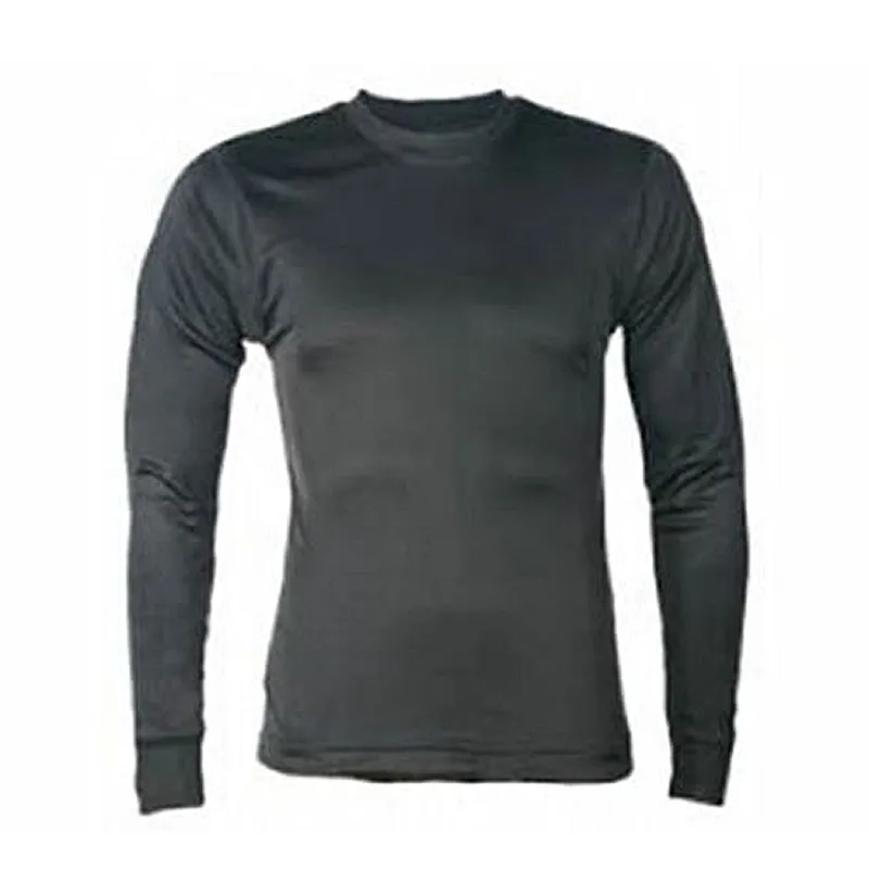 Steiner Mens Silk Thermal Vest In Black