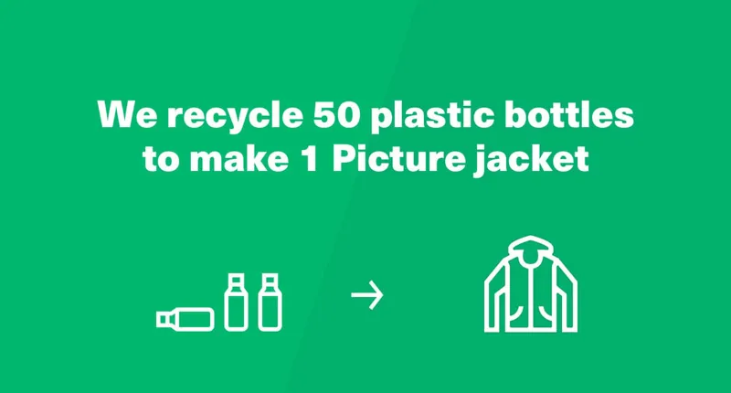 Picture Mens Under Ski Pants in Green-2