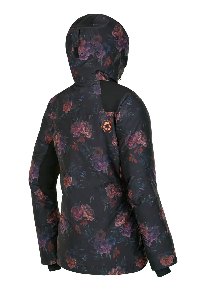 Picture Luna Womens Ski Jacket in Flower Print-1
