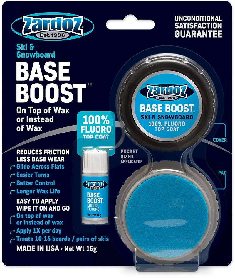 Zardoz Base Boost Liquid Teflon Pocket Puck for Skis or Boards