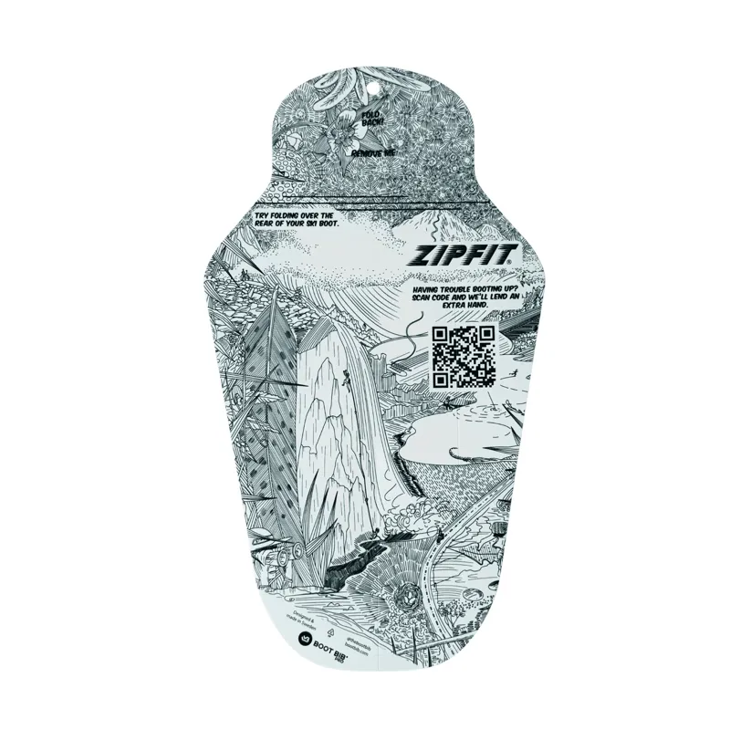 Boot Bib PRO ZipFit Collab - Ski Boot Horn