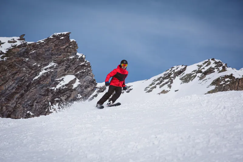 Degre 7 Ubay Mens Ski Jacket - Red-2